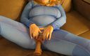 Milky Mari Exclusive: Pregnant MILF cosplay Samus in zero suit and fuck her...