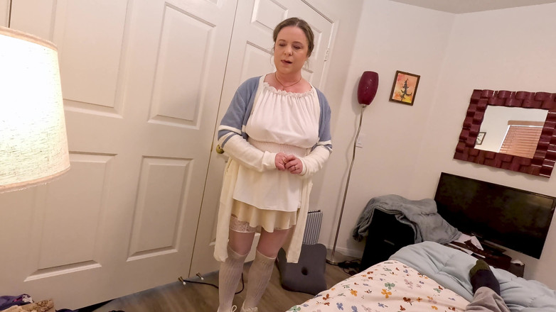 Erin Electra: Horny Stepson Wants Sex and Stepmom Lets Him Try with...