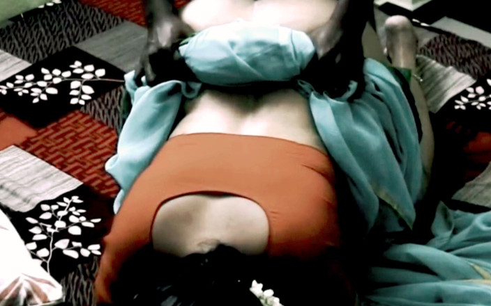 Black & white desicat: Desi Stepsister in Law in Saree Blouse After Fucked Hard...