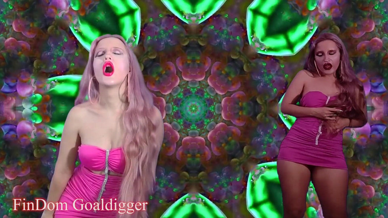 FinDom Goaldigger: Humandog magic transformation