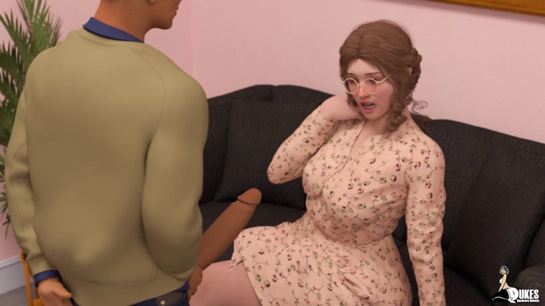 Dukes Hardcore Honeys: Hot Nerdy MILF Fucks Her Boyfriends Colledge