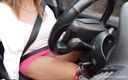 Nasty Girlfriends: Pumping, revving and squealing her BMW