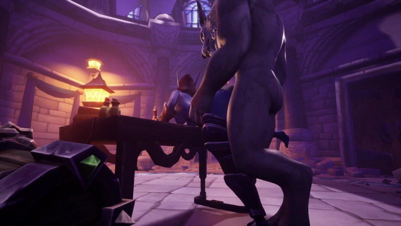 Wraith ward: Werewolf takes night elf from behind