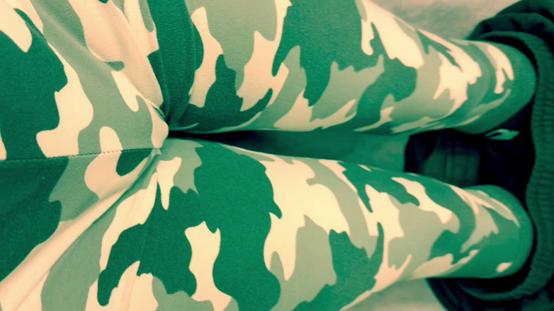 ImmensePeach843: Sissy Boy in Leggings Cums for Daddy