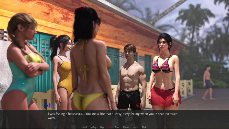 Johannes Gaming: Sendo uma esposa 19 Adi foi para a praia