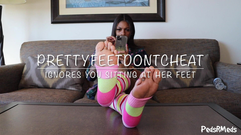 PedsRMeds: Prettyfeetdontcheat Ignores You Sitting at Her Feet