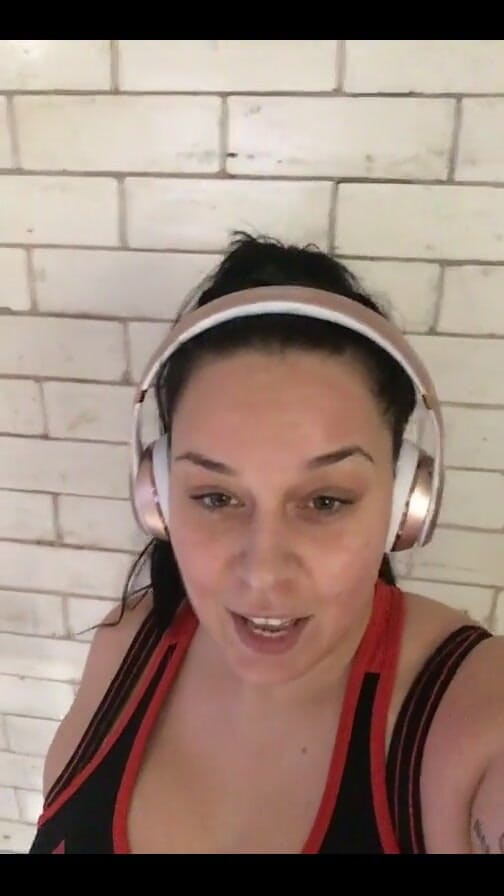 Anastasia Lux: 체육관에서 운동... 웨이트 전에 심장과 예 나는 일주일에 5 번 훈련 2 시간 각 세션