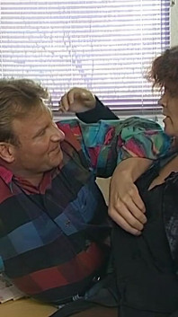 Busty Mature Brunette Rides Hard in Steamy Amateur Session