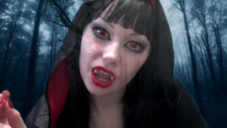 Goddess Misha Goldy: Vampire Mistress will byte you and transform you to her...