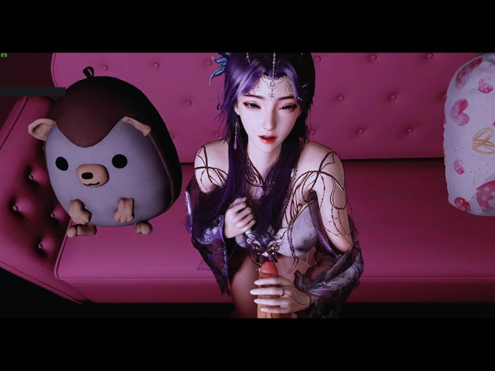 Soiyu Hentai: Virtual Goddess Spark: Scarlet Curves - 3D Animation Hentai