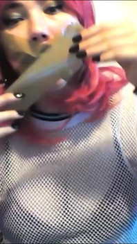 Misha Mayfair in: Riempita di calca video gag talker!