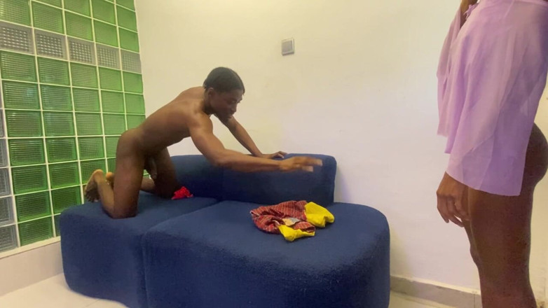 NaijaTeens: African Student Fucks Skinny Maid After College