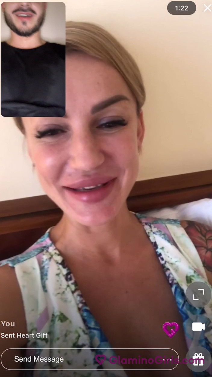 Glamino Girls: Glamino babe 5 - parte 1 chat sexy con Elen million