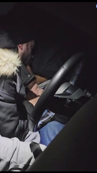 Jízda na lesním parkovišti