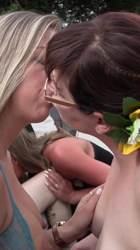 Female gangbang with Melody Pleasure part 2