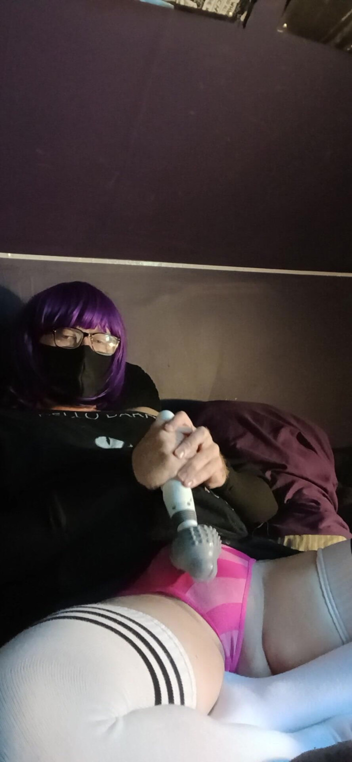 Raven LeSynn: Vibrator Masturbation and Cumming Through Panties with Raven Letrap