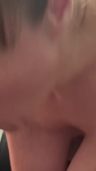 She Sucks His Fat Meat and Gags on His Huge Cum Load!