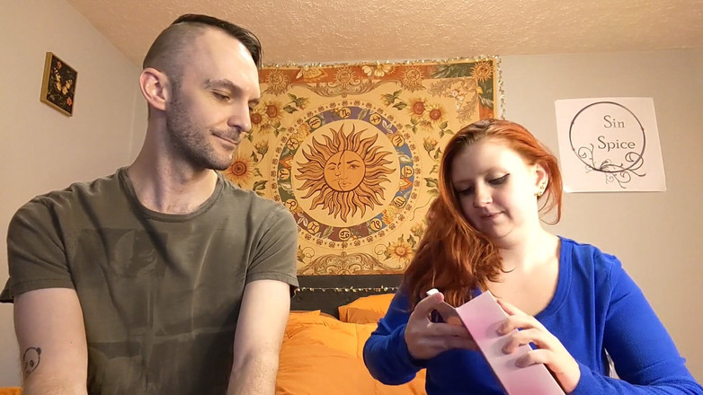 Sin Spice by Sophia Sinclair and Jasper Spice: Moiame Lidah dan Alat Penggetar Jari Membuka Peti Unboxing dan...