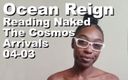 Cosmos naked readers: Ocean Reign reading naked The Cosmos Arrivals pxpc1043-001