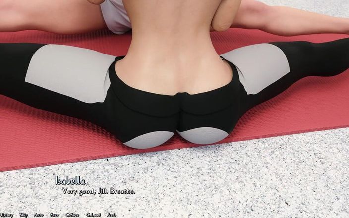 LoveSkySan69Real: Être un dik 0.7.0, partie 194, yoga sexy et nanas excitées par...