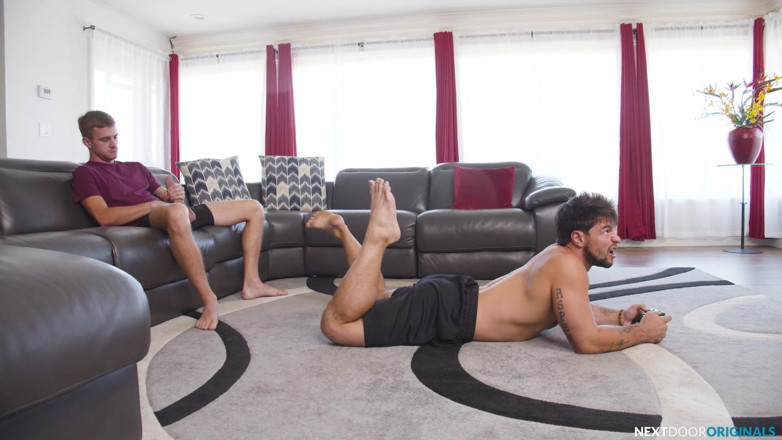 Next Door Studios: Ryan Jordan fucks distracted Stepbrother playing video games - NextDoorStudios