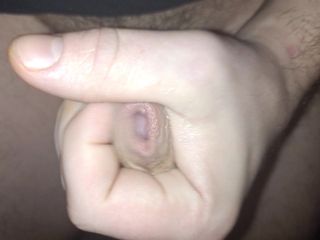 Uhri: Closeup masturbation uncut cock #2