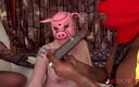 Alt Erotic: Leya Gets a Piggy Welcome with Sabien, Gemini and Aspen