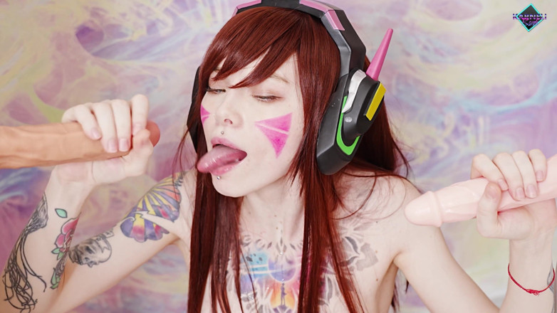 Karneli Bandi: Bukkake for D.VA. Karneli Bandi