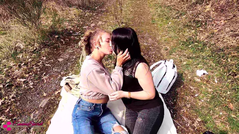Emma Secret: Awesome Outdoor Action! Hot Hiker Seduced!