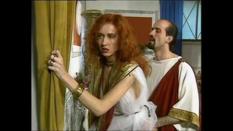 Vintage megastore: Blonďatá brunetka prsatá a profesionální herci k uspokojení