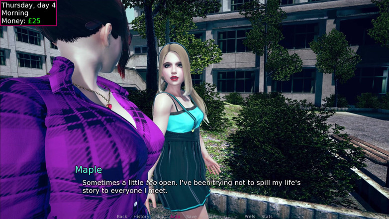 Johannes Gaming: ユーリ大学#2 - ローズはより多くの女性に会い、それらを覗く許可を得た