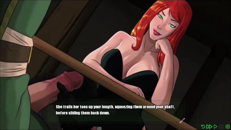 Xr Gamer: Mary Jane si strofina i piedi sul cazzo mostruoso di...