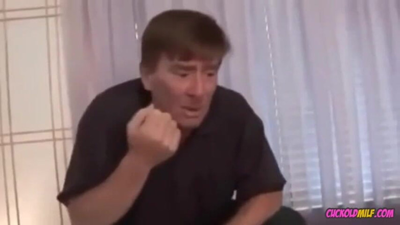 Cuckold MILF: Cuckold MILF 2 BBC Fucking Sissys Wife. Husband Watching Them.