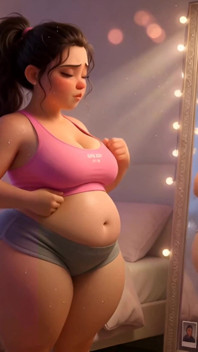 From Chubby & Ignored to Curvy Cock Tease - Her Slutty Transformation Ep3