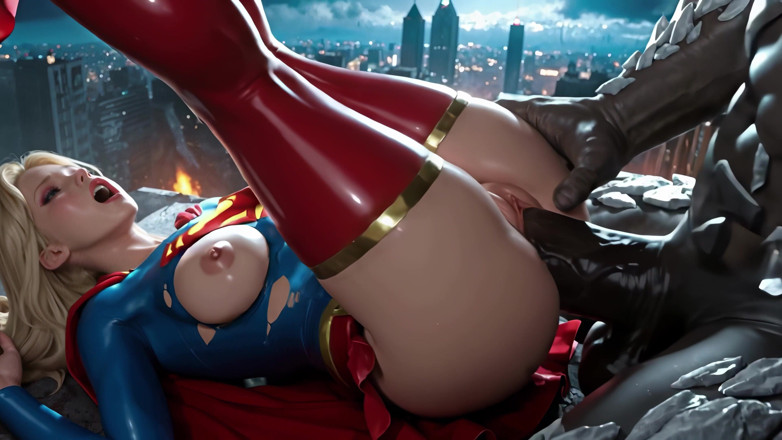 Short Love AI: Heroine's Sacrifice - Saving the City with Her Tight Pussy - 3D Ai...