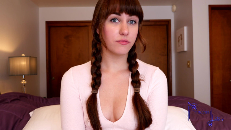 Princess Leia: Webcam fun with stepdad