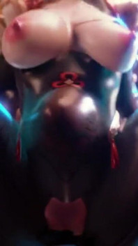 Shenhe Gets Threesomed by Hilichurls and a Mitachurl Genshin Impact 3D Orgy Waifu Sex Gangbang