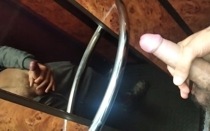 Arg B dick: Juicy cock ejaculates in the elevator of the community of...