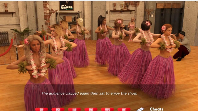XXX Games Bunk: Stoute buren - gameplay - rollenspel - stiefdochter danst zonder slipje in het...