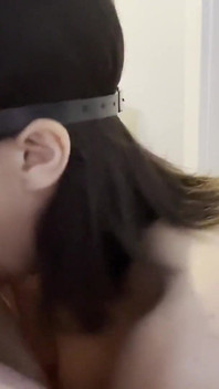 Boyfriend Fucks My Face While I Cum Hard From My Vibrator and Then He Shoots Cum All Over Me!