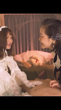 Model TV - the Witch Asks for Cum-double Demon Fight for Food