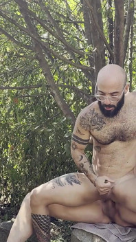 Savage Cock Pounds Eager Bottom in the Woods