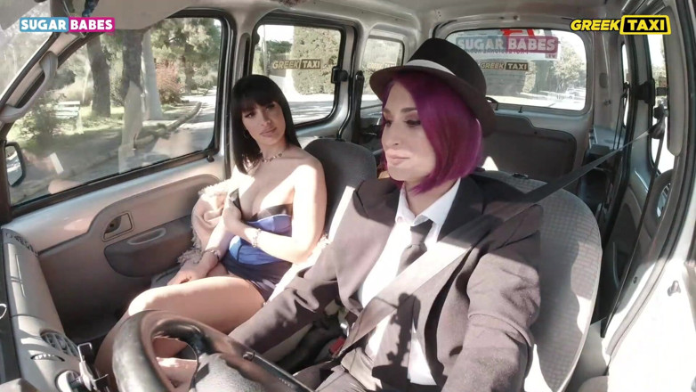SugarBabesTV: Řecké taxi: Děláme pro Lesbos dobře?