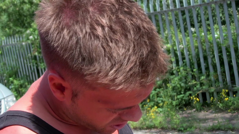 German Full Movies: Blonde Bombe, Wilder Auto-sex-fick Im Freien