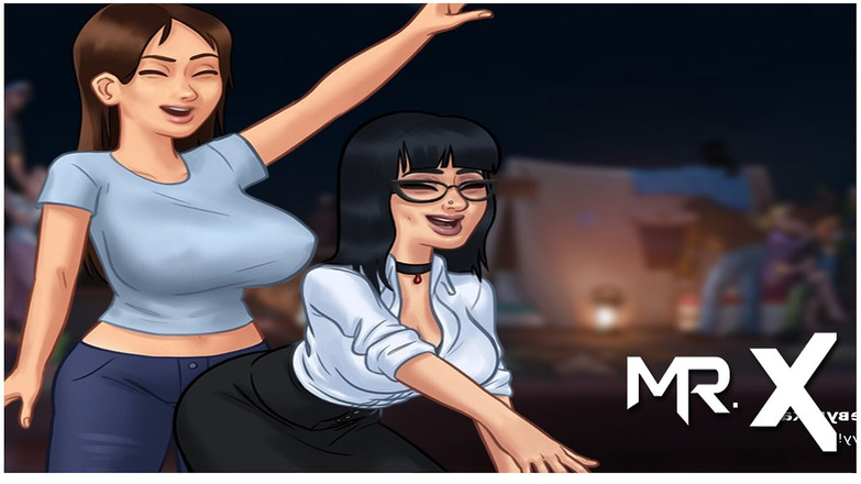 Mr Studio X: Summertimesaga - पुराने सहपाठी छत पर नाच रहे हैं e2 #