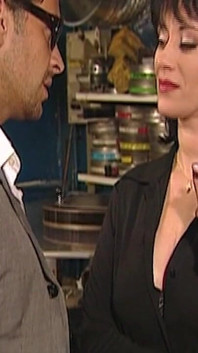 Hairy MILF Pussy Stretched Wide in Dirty Garage Fuck