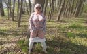 PureVicky66: Granny Shows Her Horny Wet Holes Outdoors