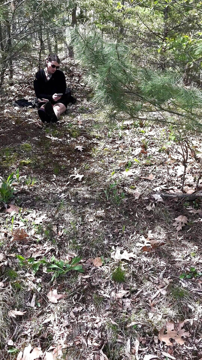 Chloe T Star: Adam yürüyüş yapıyor rastgele trans kızdan sakso çekiyor