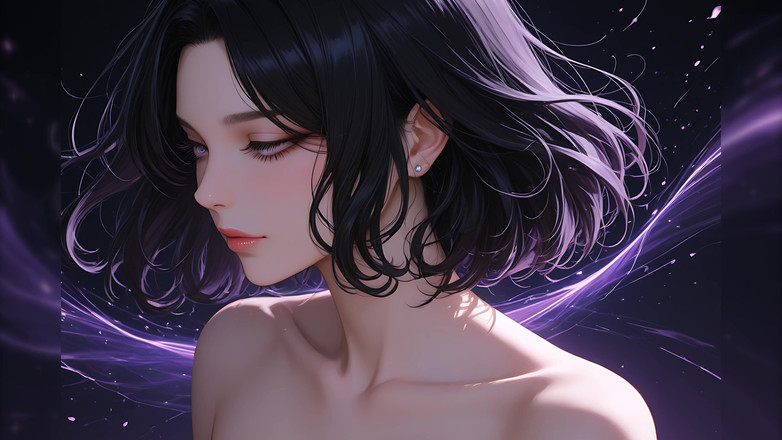 LustRender: Lustrender 슬라이드쇼: 누드 신비의 매혹적인 트랜스 소용돌이 치는 주문 - Ai 비디오