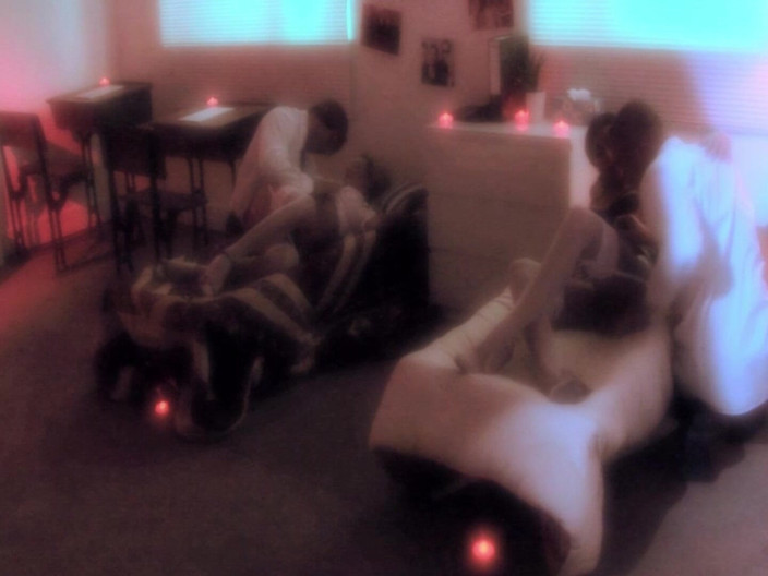 SEXUAL SIN: Cunts College Scene 3 Horny College Girls in Lingerie Enjoy an...
